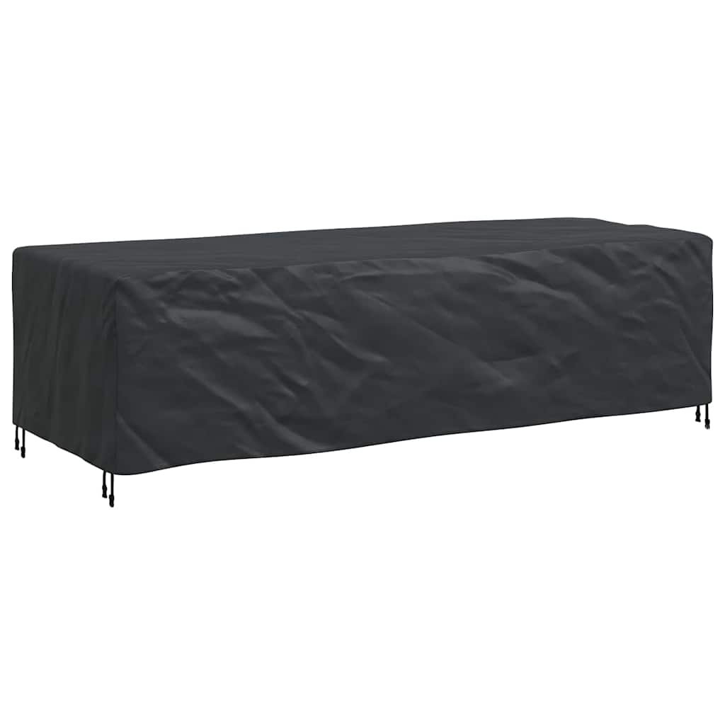 vidaXL Outdoor Furniture Cover Black 270 x 110 x 70 cm 420D