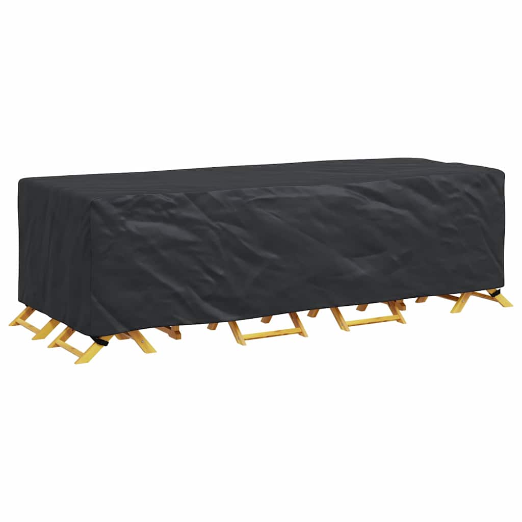 vidaXL Outdoor Furniture Cover Black 270 x 110 x 70 cm 420D