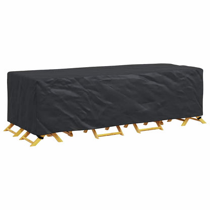 vidaXL Outdoor Furniture Cover Black 270 x 110 x 70 cm 420D