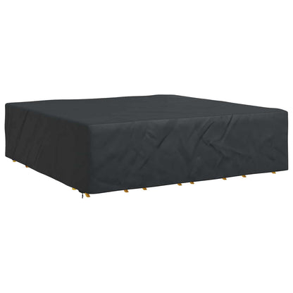 vidaXL Furniture Cover Plain Black 275 x 275 x 70 cm 210D
