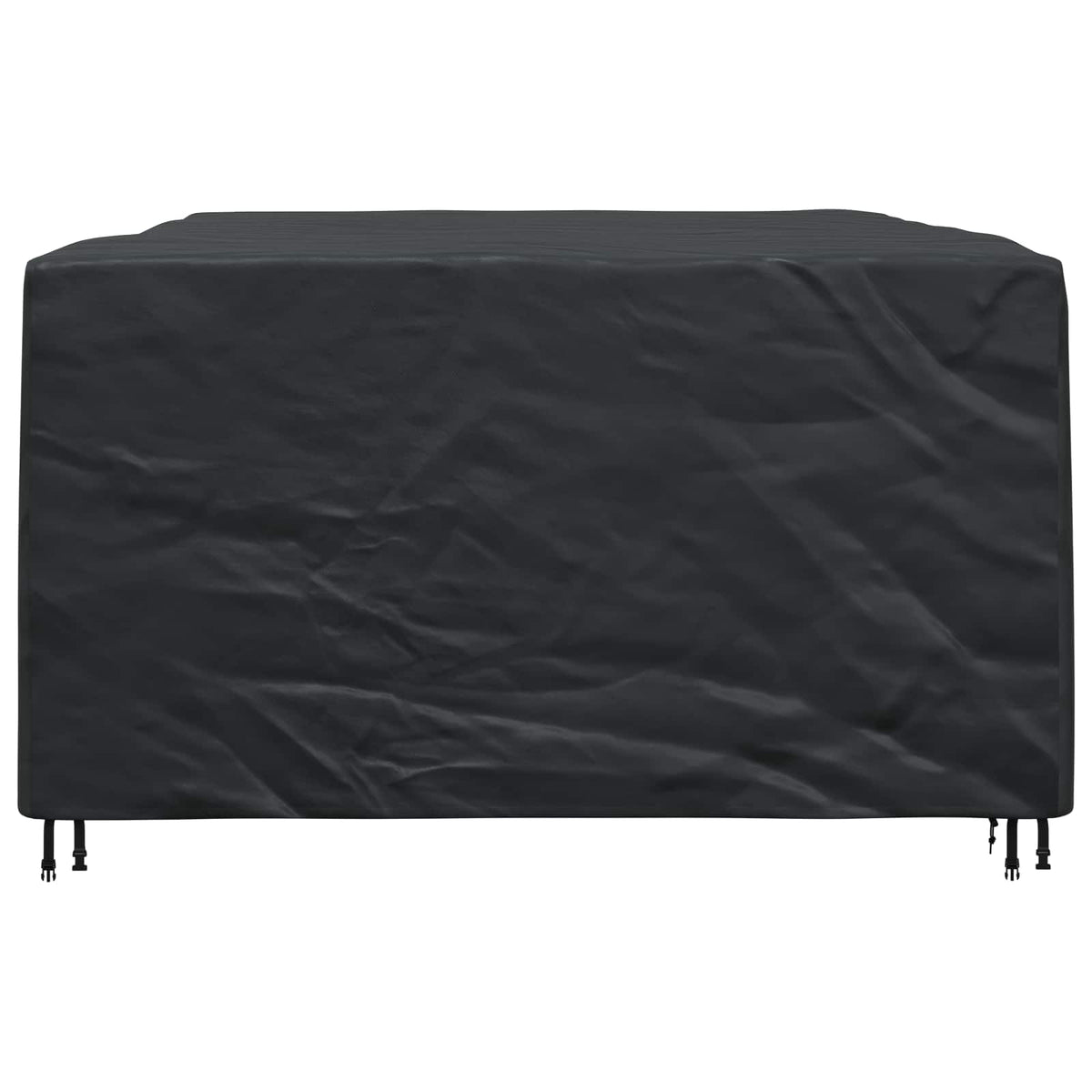 vidaXL Furniture Cover Plain Black 280 x 204 x 106 cm 420D