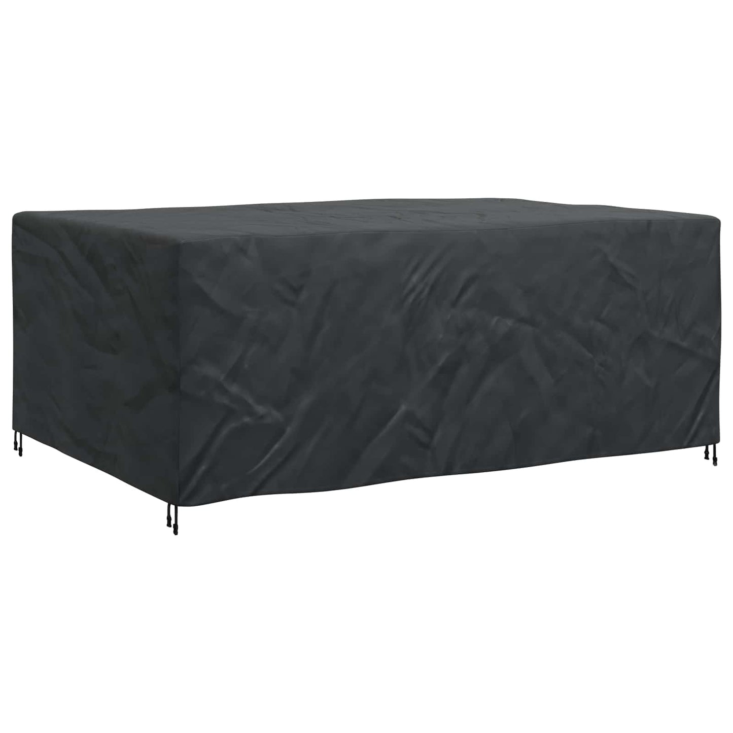 vidaXL Furniture Cover Plain Black 280 x 204 x 106 cm 600D