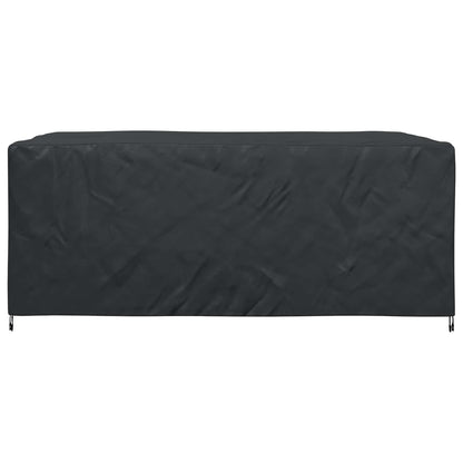 vidaXL Furniture Cover Plain Black 280 x 204 x 106 cm 600D