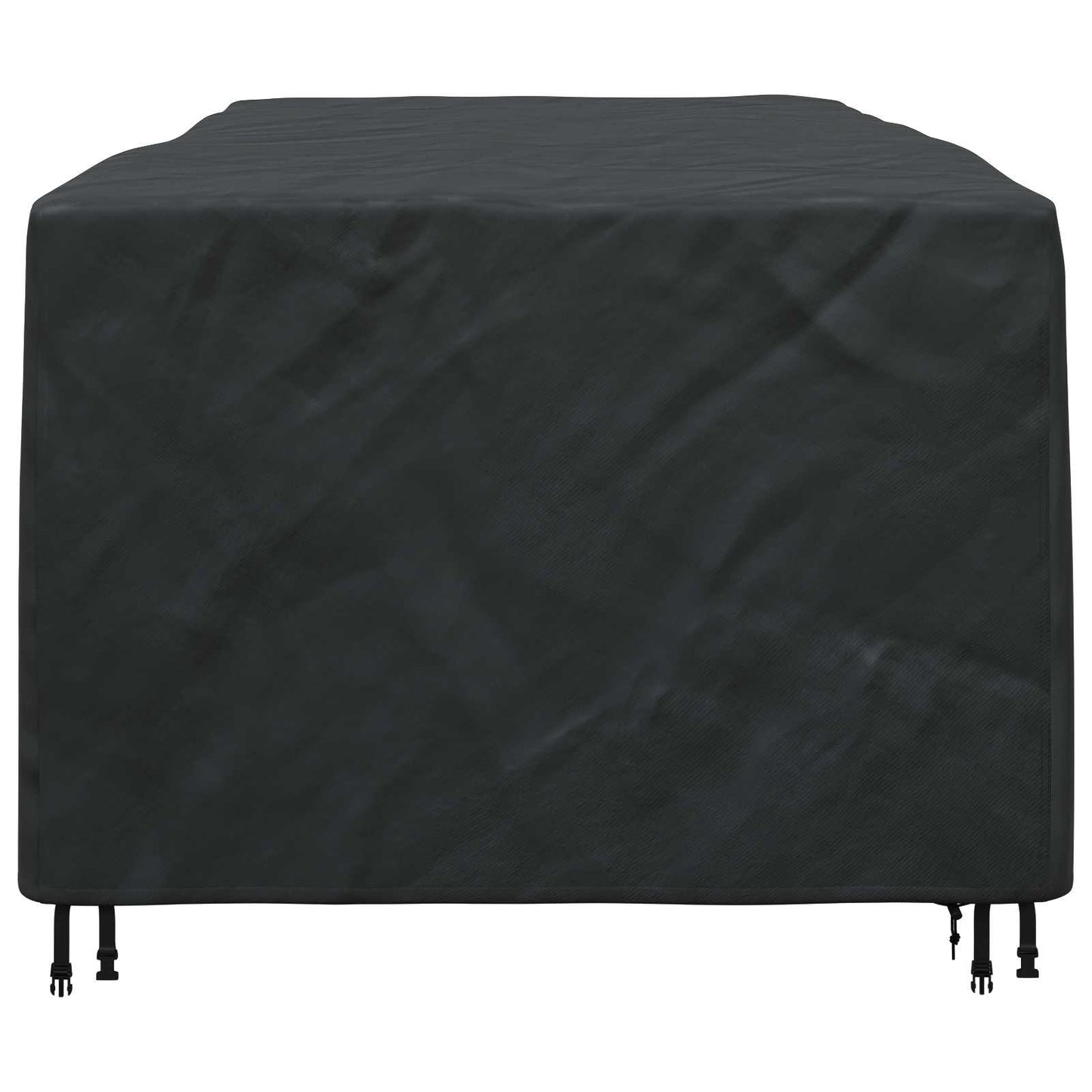 vidaXL Furniture Cover Plain Black 300 x 140 x 90 cm 420D