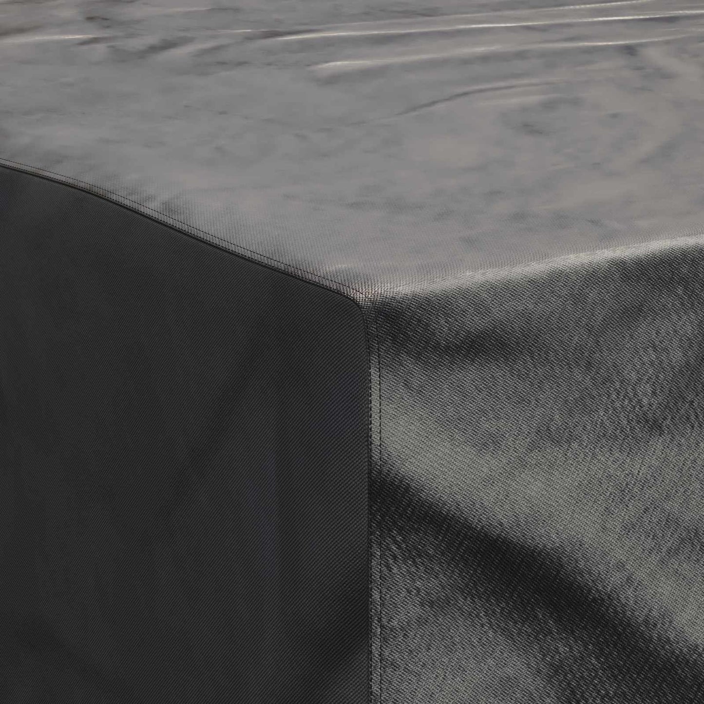 vidaXL Furniture Cover Plain Black 300 x 250 x 70 cm 210D