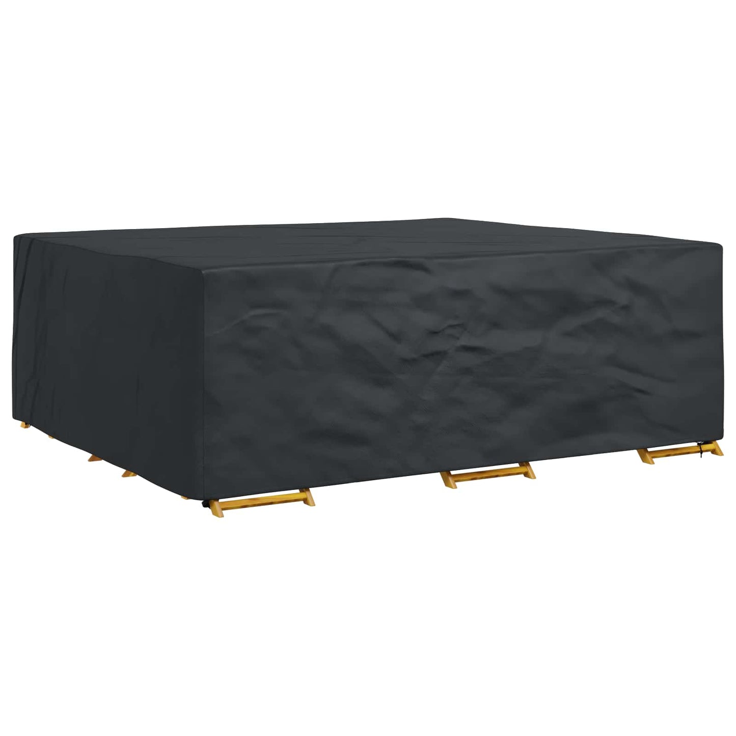 vidaXL Furniture Cover Plain Black 300 x 250 x 70 cm 210D