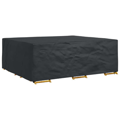 vidaXL Furniture Cover Plain Black 300 x 250 x 70 cm 210D