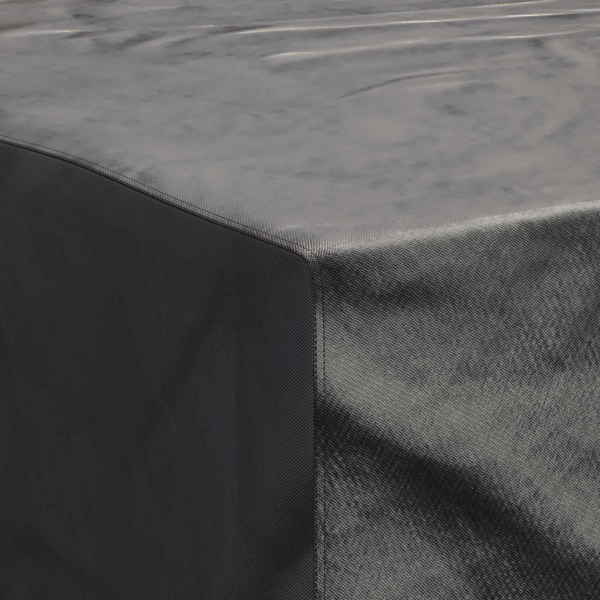 vidaXL Furniture Cover Plain Black 300 x 250 x 100 cm 210D