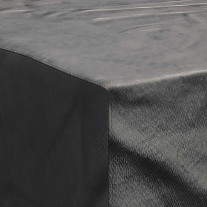 vidaXL Furniture Cover Plain Black 300 x 250 x 100 cm 600D