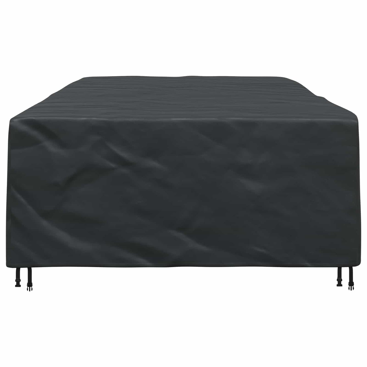 vidaXL Furniture Cover Plain Black 305 x 190 x 85 cm 420D