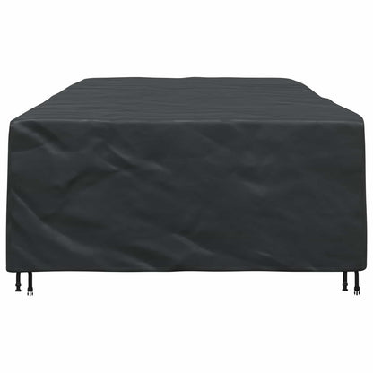 vidaXL Furniture Cover Plain Black 305 x 190 x 85 cm 420D