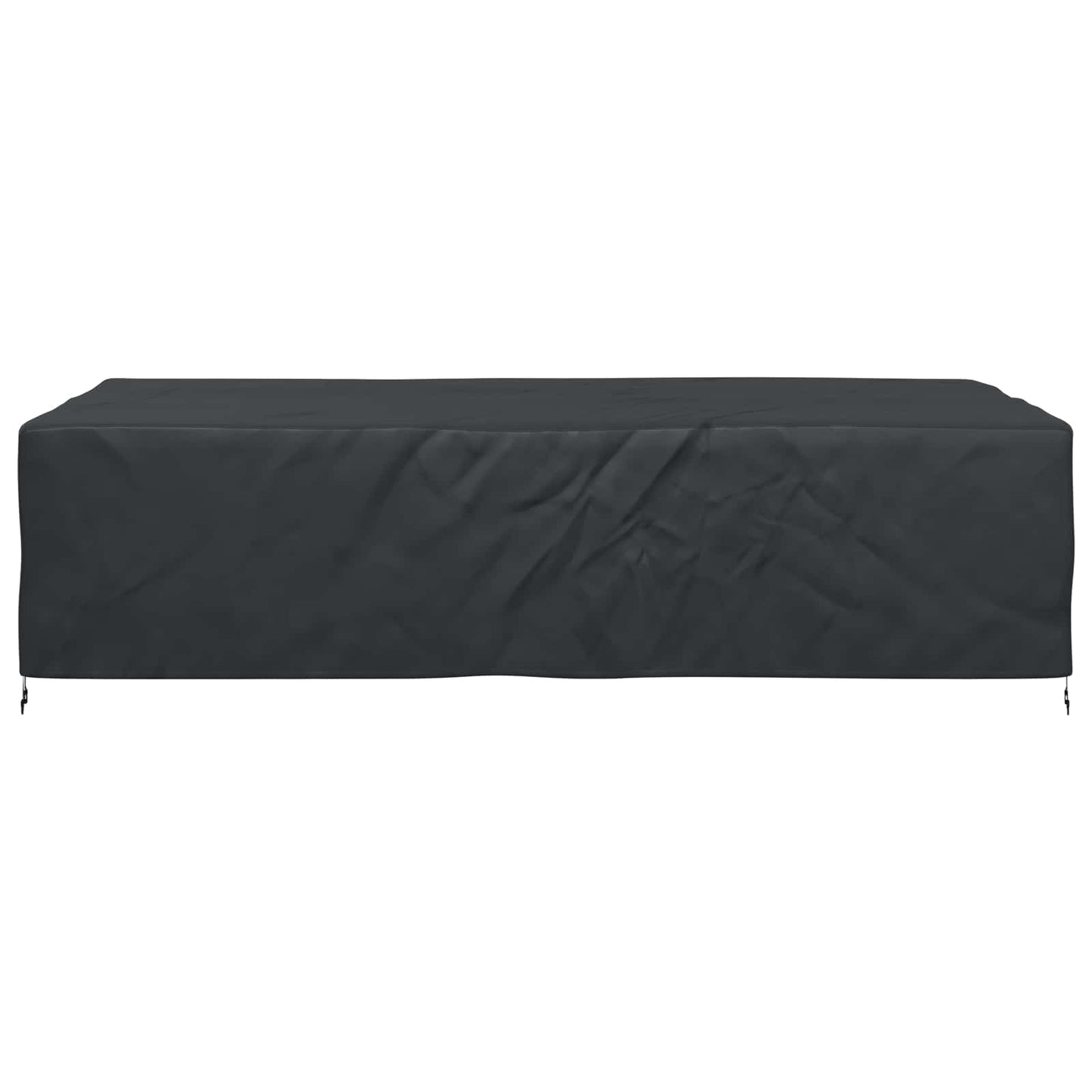 vidaXL Furniture Cover Plain Black 305 x 190 x 85 cm 600D