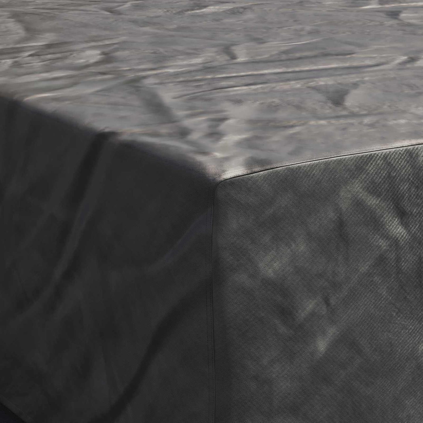 vidaXL Furniture Cover Plain Black 350 x 260 x 90 cm 420D