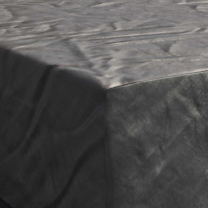 vidaXL Furniture Cover Plain Black 400 x 300 x 70 cm 210D