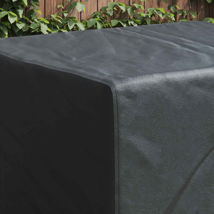 vidaXL Furniture Cover Black 110 x 84 x 70 cm 420D Oxford Fbric