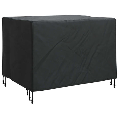 vidaXL Furniture Cover Black 110 x 84 x 70 cm 420D Oxford Fbric