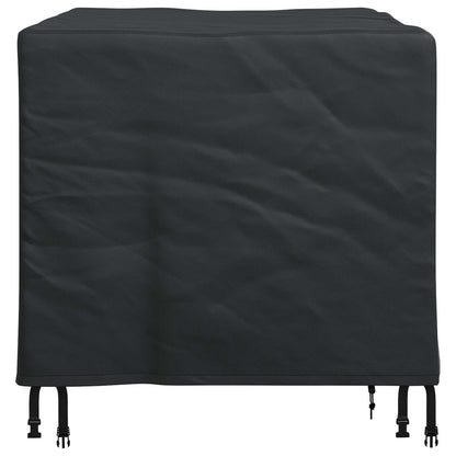 vidaXL Furniture Cover Black 110 x 84 x 70 cm 420D Oxford Fbric