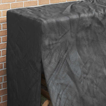 vidaXL Firewood Rack Cover Black 61 x 122 x 106 cm 600D Oxford Fabric