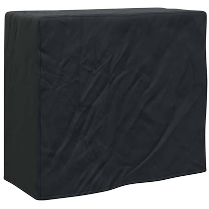 vidaXL Firewood Rack Cover Black 61 x 122 x 106 cm 600D Oxford Fabric