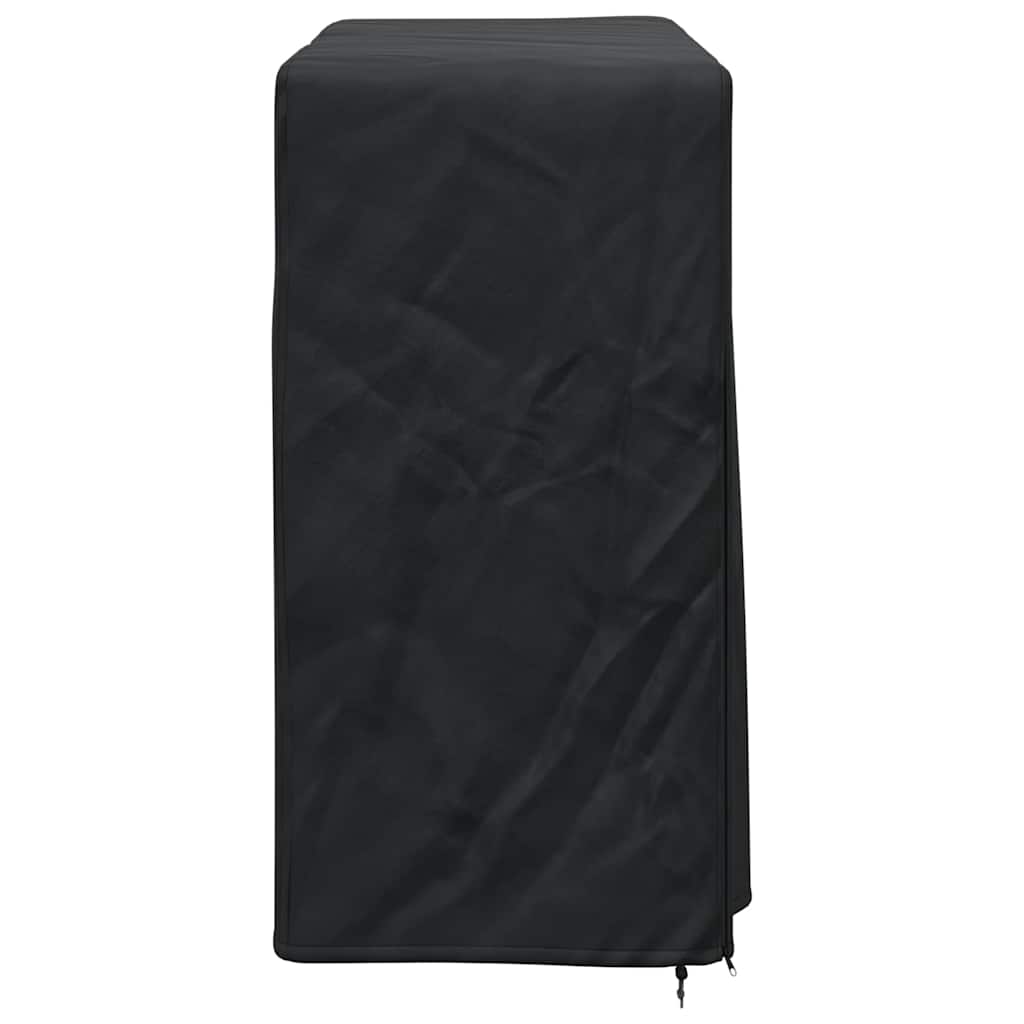 vidaXL Firewood Rack Cover Black 61 x 122 x 106 cm 600D Oxford Fabric