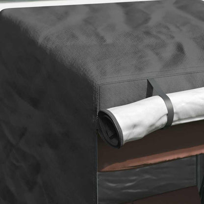 vidaXL Outdoor Swing Cover Black 120 x 90 x 155 cm 420D Oxford Fbric