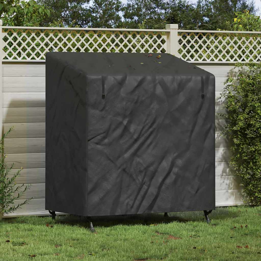 vidaXL Outdoor Swing Cover Black 135 x 100 x 165 cm 420D Oxford Fbric