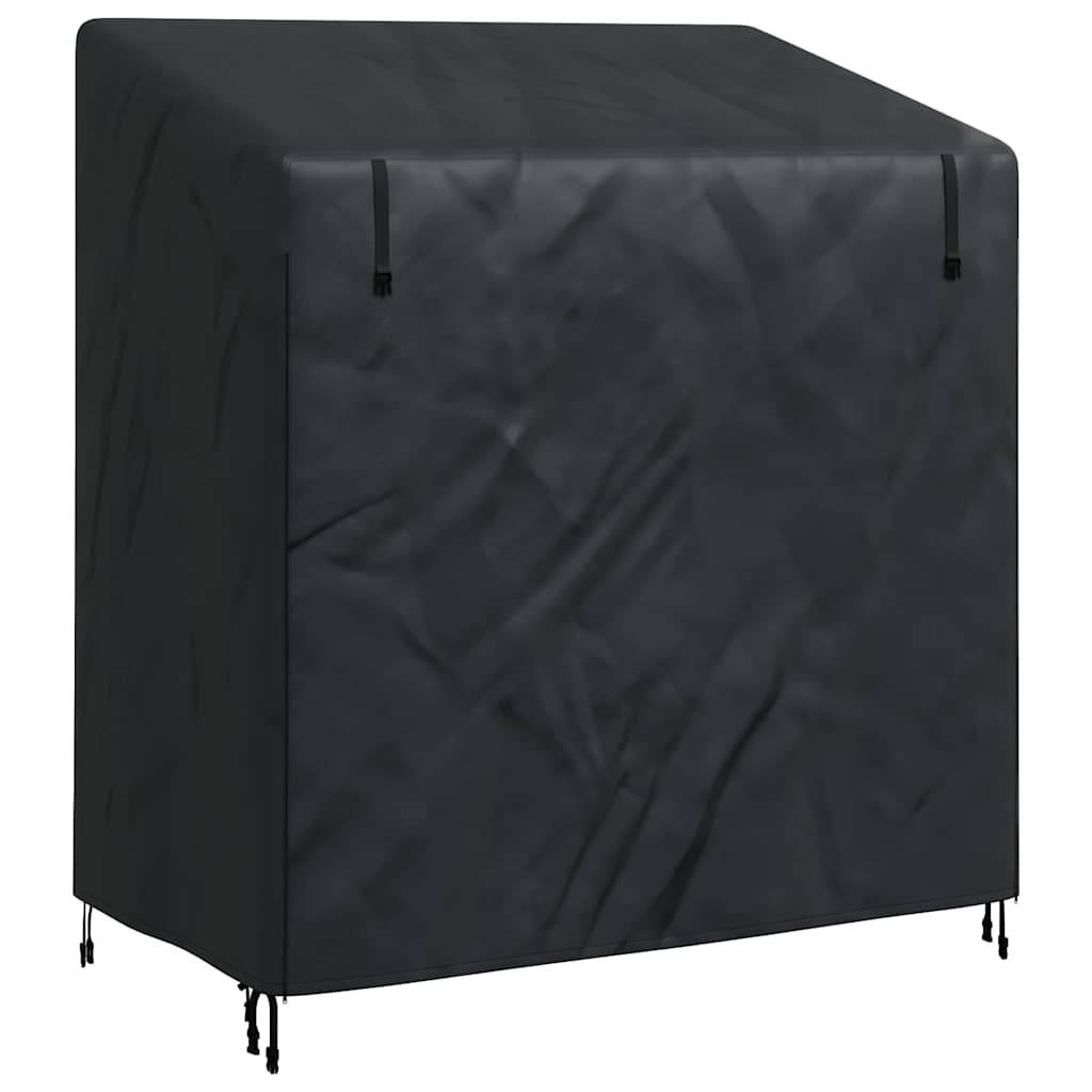 vidaXL Outdoor Swing Cover Black 135 x 100 x 165 cm 420D Oxford Fbric
