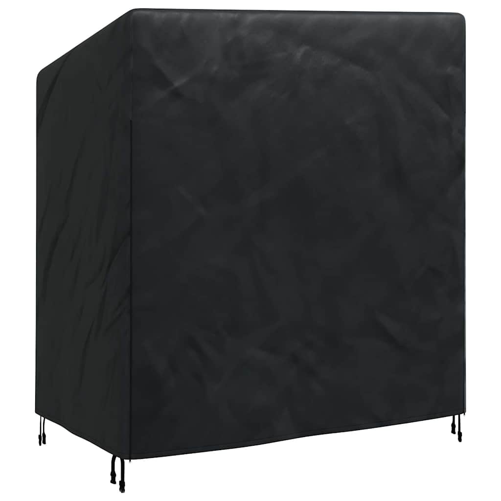 vidaXL Outdoor Swing Cover Black 135 x 100 x 165 cm 420D Oxford Fbric