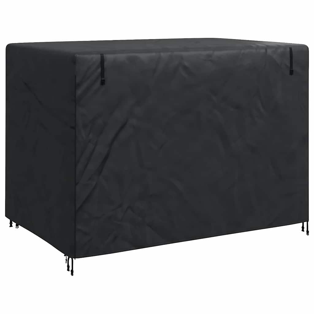 vidaXL Outdoor Swing Cover Black 220 x 125 x 170 cm 210D Oxford Fbric