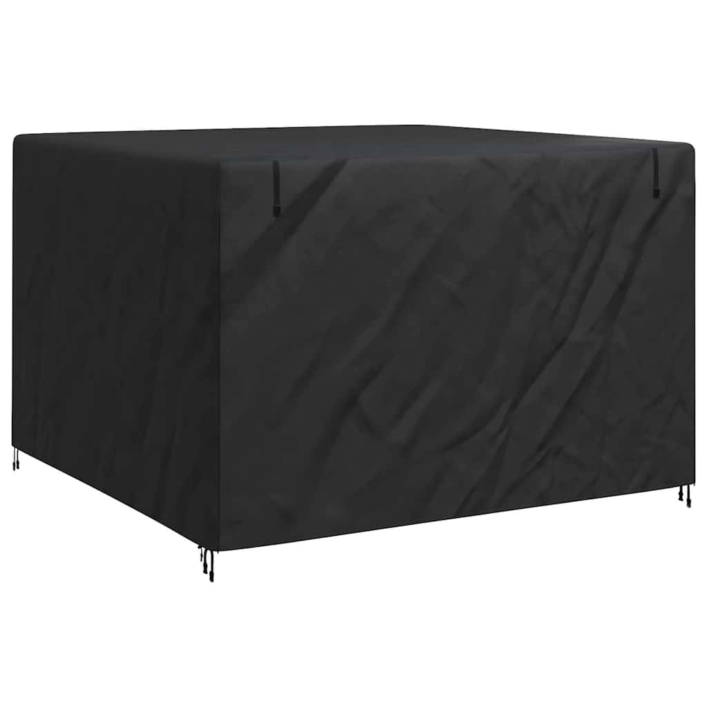 vidaXL Outdoor Swing Cover Black 250 x 250 x 160 cm 210D Oxford Fabric