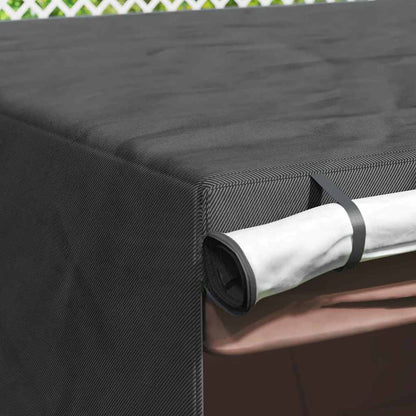 vidaXL Outdoor Swing Cover Black 250 x 250 x 160 cm 420D Oxford Fabric