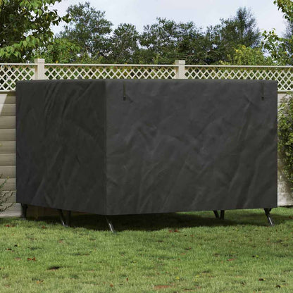 vidaXL Outdoor Swing Cover Black 250 x 250 x 160 cm 420D Oxford Fabric