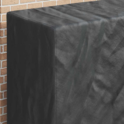 vidaXL Pingpong Table Cover 165 x 70 x 185 cm Fabric Irregular Black