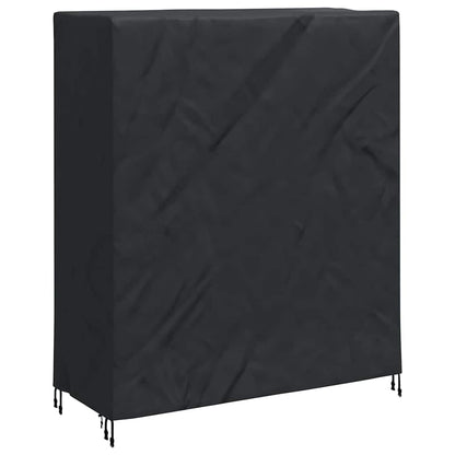 vidaXL Pingpong Table Cover 165 x 70 x 185 cm Fabric Irregular Black