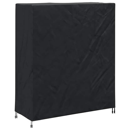vidaXL Pingpong Table Cover 165 x 70 x 185 cm Fabric Irregular Black
