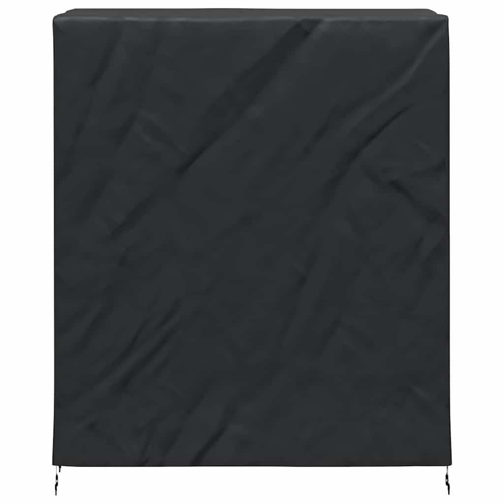 vidaXL Pingpong Table Cover 165 x 70 x 185 cm Fabric Irregular Black