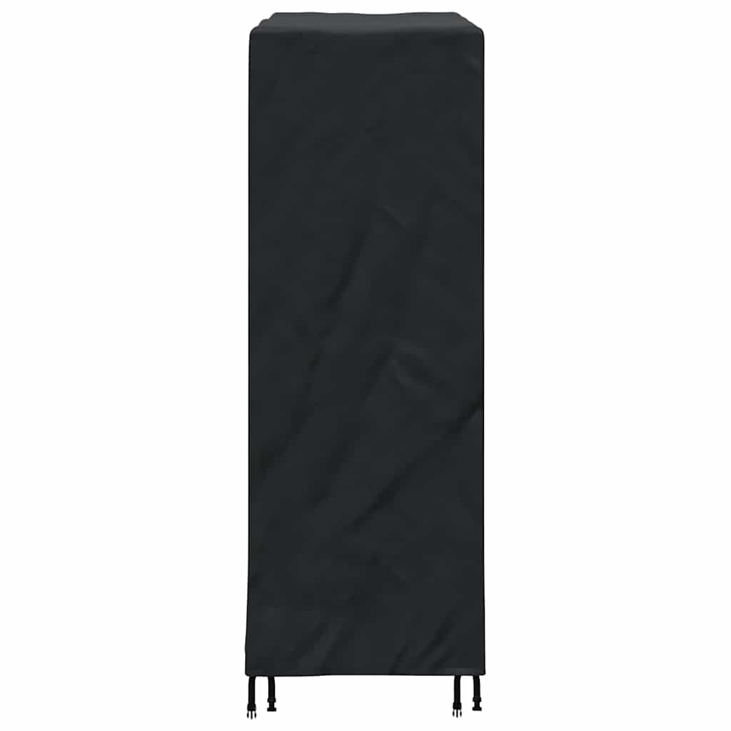 vidaXL Pingpong Table Cover 165 x 70 x 185 cm Fabric Irregular Black