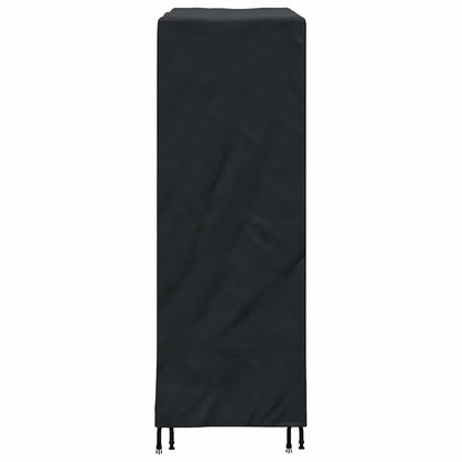 vidaXL Pingpong Table Cover 165 x 70 x 185 cm Fabric Irregular Black