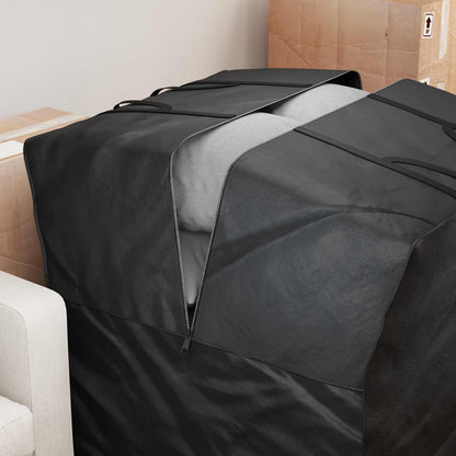 vidaXL Outdoor Strorage Bag Black 80 x 80 x 60 cm 600D Oxford Fbric