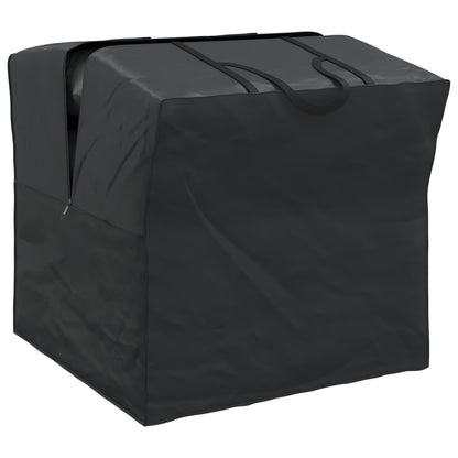 vidaXL Outdoor Strorage Bag Black 80 x 80 x 60 cm 600D Oxford Fbric