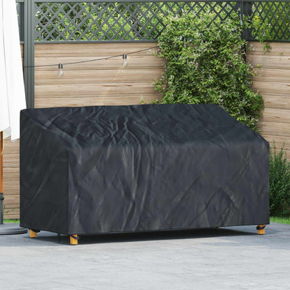 vidaXL Garden Bench Cover Black 175 x 85 x 65 / 94 cm 210D Oxford Fbric