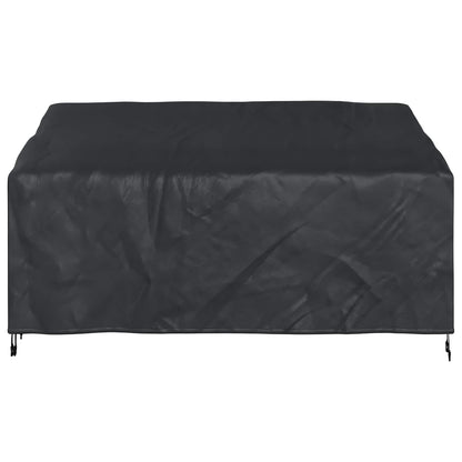 vidaXL Garden Bench Cover Black 175 x 85 x 65 / 94 cm 210D Oxford Fbric