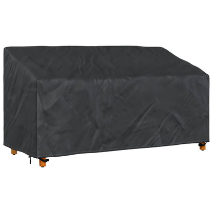 vidaXL Garden Bench Cover Black 175 x 85 x 65 / 94 cm 420D Oxford Fbric
