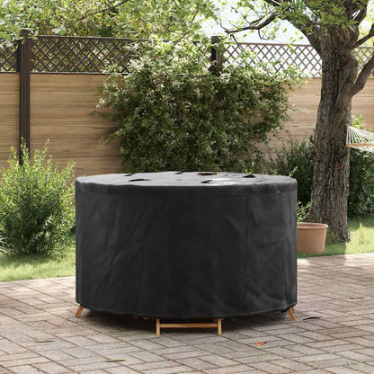 vidaXL Outdoor Furniture Cover Black 102 x 102 x 71 cm 210D fabric
