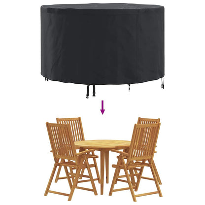 vidaXL Outdoor Furniture Cover Black 102 x 102 x 71 cm 210D fabric