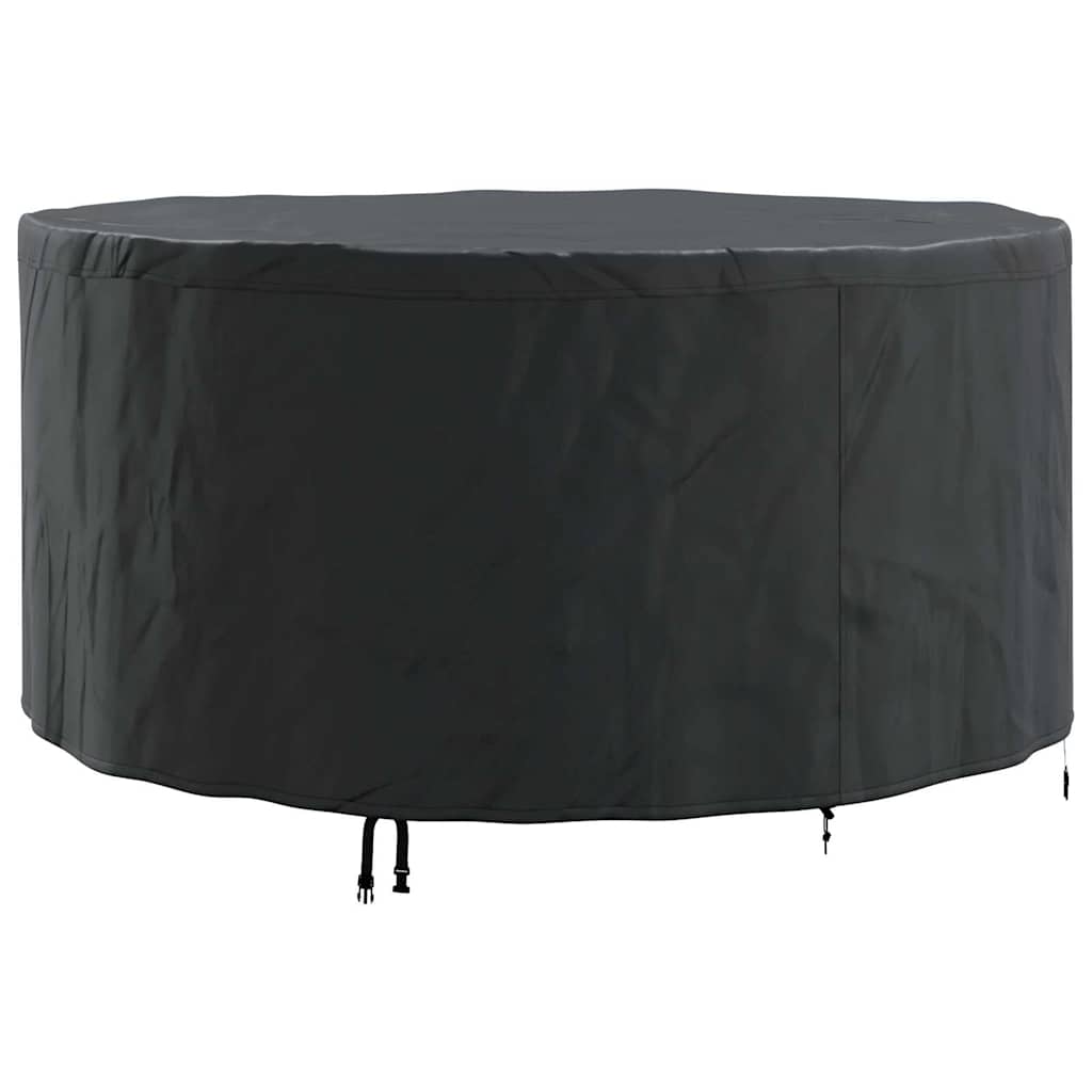 vidaXL Outdoor Furniture Cover Black 182 x 182 x 85 cm 420D fabric