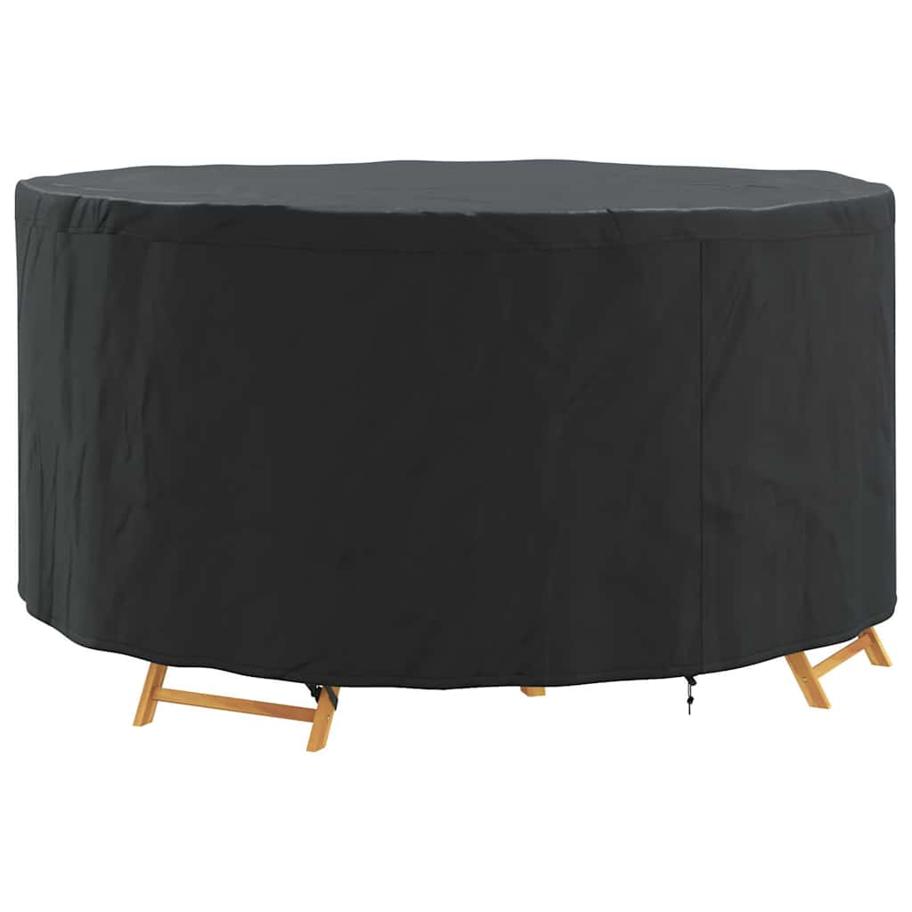 vidaXL Outdoor Furniture Cover Black 182 x 182 x 85 cm 420D fabric