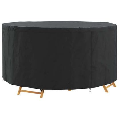 vidaXL Outdoor Furniture Cover Black 182 x 182 x 85 cm 420D fabric