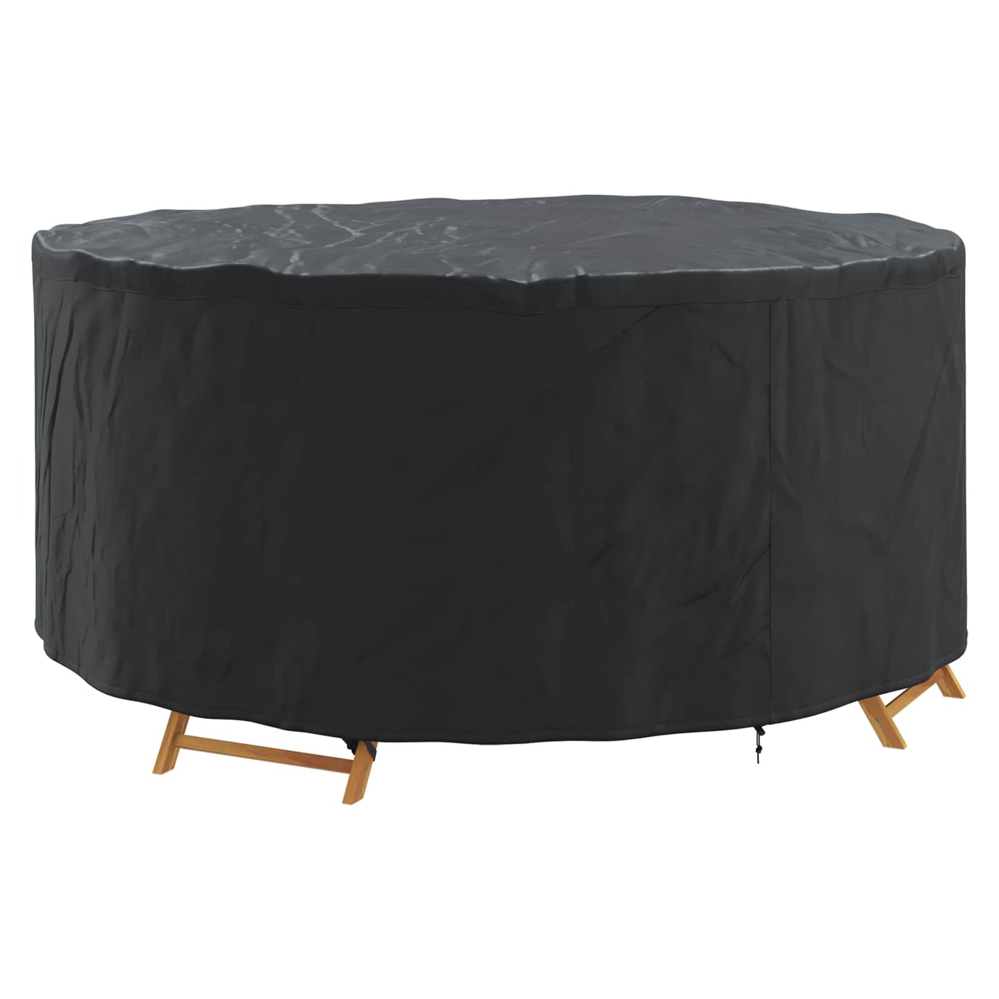 vidaXL Furniture Cover Black 200 x 200 x 71 cm 420D Oxford Fbric