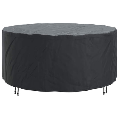 vidaXL Furniture Cover Black 200 x 200 x 105 cm 210D Oxford Fbric